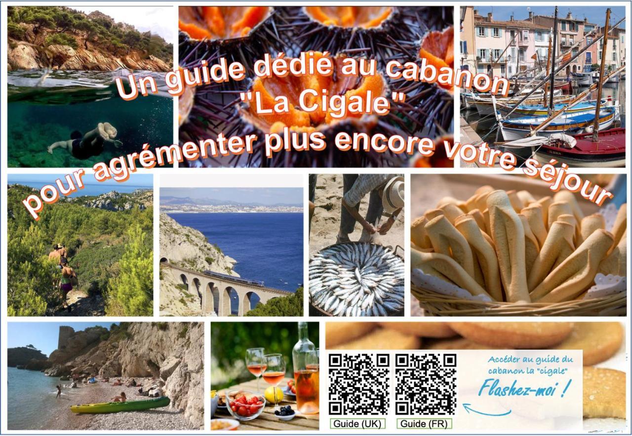 NOUVEAU Cabanon Calanque de Niolon vue mer et port *